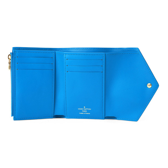 Louis Vuitton Nanogram Portefeuille Victorine Blue - Picture 4 of 9